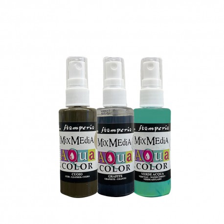 STAMPERIA AQUACOLOR 3 KOLORY 60ml FURRY FRIENDS