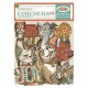 STAMPERIA EPHEMERA PAPIER MAT FURRY FRIENDS