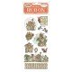 STAMPERIA RUB-ON TRANSFER 10x FURRY FRIENDS DOMKI