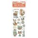 STAMPERIA RUB-ON TRANSFER 10x FURRY FRIENDS KOT