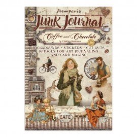 STAMPERIA JUNK JOURNAL 16kart COFFE & CHOCOLATE