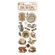 STAMPERIA RUB-ON TRANSFER 10x COFFE & CHOCOLATE ALL YOU NEED