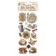 STAMPERIA RUB-ON TRANSFER 10x COFFE & CHOCOLATE ALL YOU NEED