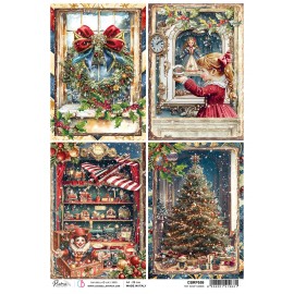 CB PAPIER RYŻOWY A4 Toy Shop Toy Shop Cards