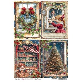 CB PAPIER RYŻOWY A4 Toy Shop Toy Shop Cards