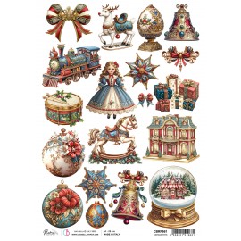 CB PAPIER RYŻOWY A4 Toy Shop Vintage Toys