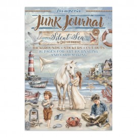 STAMPERIA JUNK JOURNAL 16kart SILENT SEA