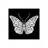 STAMPERIA SZABLON 3D 12x12 cm QUIET DAYS MOTYL