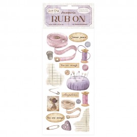 STAMPERIA RUB-ON TRANSFER 10x QUIET DAYS SZYCIE