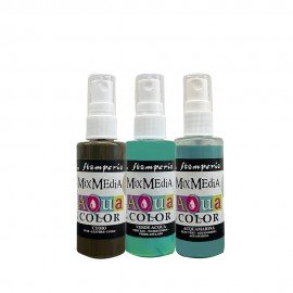 STAMPERIA AQUACOLOR 3 KOLORY 60ml HERBARIUM SILVAE