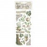 STAMPERIA RUB-ON TRANSFER 10x HERBARIUM SILVAE TEA TIME