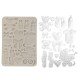 STAMPERIA FOREMKA SILIKONOWA A5 BABY ACCESORIES