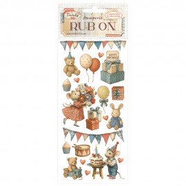 STAMPERIA RUB-ON TRANSFER 10x FAMILY PARTY