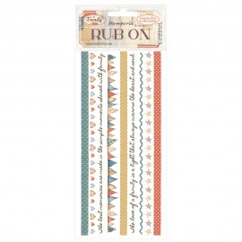 STAMPERIA RUB-ON TRANSFER 10x FAMILY PASKI