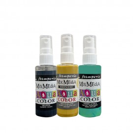 STAMPERIA AQUACOLOR 3 KOLORY 60ml DAISY ART