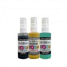 STAMPERIA AQUACOLOR 3 KOLORY 60ml DAISY ART