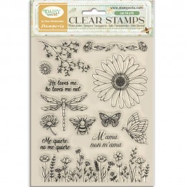 STAMPERIA STEMPEL AKRYLOWY 14x18cm DAISY ART