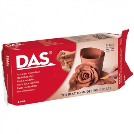 PASTA MODELUJĄCA SAMOUTWARDZ. DAS terracota 1kg