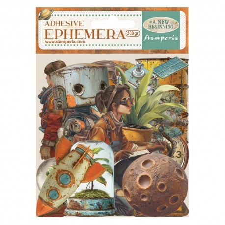 STAMPERIA EPHEMERA PAPIER MAT A NEW BEGINNING