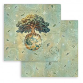 STAMPERIA PAPIER DO SCRAP 12" A NEW BEGINNING DRZEWO ŻYCIA