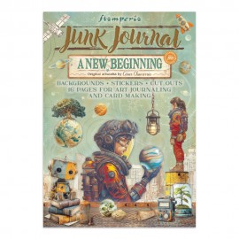 STAMPERIA JUNK JOURNAL 16kart A NEW BEGINNING