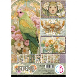 CB BLOK PAPIERÓW SCRAP.A4/9szt Artemis