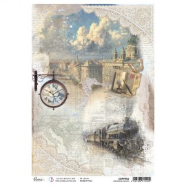 CB PAPIER RYŻOWY A4 EASTERN... Continental Routes