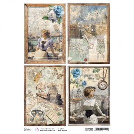 CB PAPIER RYŻOWY A4 EASTERN... Lost Luggage