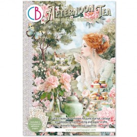 CB EPHEMERA BOOK A4 (32szt) Afternoon Tea