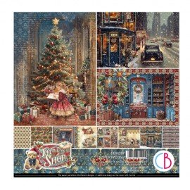 CB BLOK PAPIERÓW SCRAP.20x20cm /12 szt Toy Shop