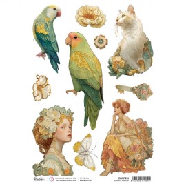 CB PAPIER RYŻOWY A4 ARTEMIS Romantic Harmony