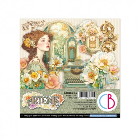 CB BLOK PAPIERÓW SCRAP.15x15cm /24szt Artemis