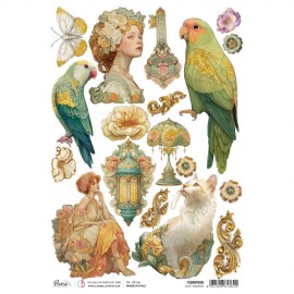 CB PAPIER RYŻOWY A4 ARTEMIS Quiet romance