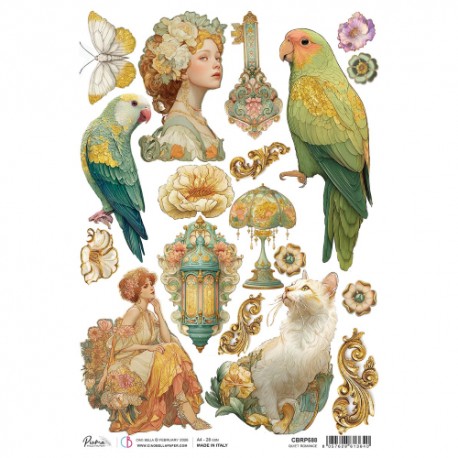 CB PAPIER RYŻOWY A4 ARTEMIS Quiet romance