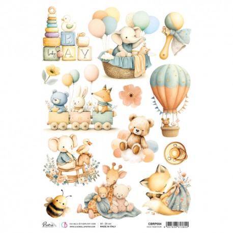 CB PAPIER RYŻOWY A4 LUNIBLOOM Held Together