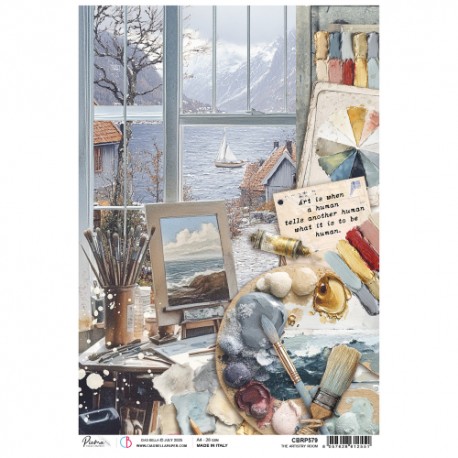 CB PAPIER RYŻOWY A4 THE ARTISTRY ROOM