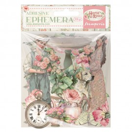 STAMPERIA EPHEMERA PAPIER MAT HOUSE OF ROSES