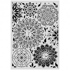 STAMPERIA SZABLON 3D A3 MANDALA