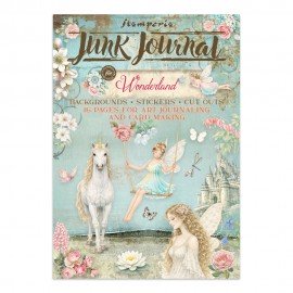 STAMPERIA JUNK JOURNAL 16kart WONDERLAND