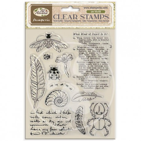 STAMPERIA STEMPEL AKRYLOWY 14x18cm ALL AROUND