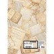 STAMPERIA PAPIER RYŻOWY 50x70c ALL AROUND LISTY