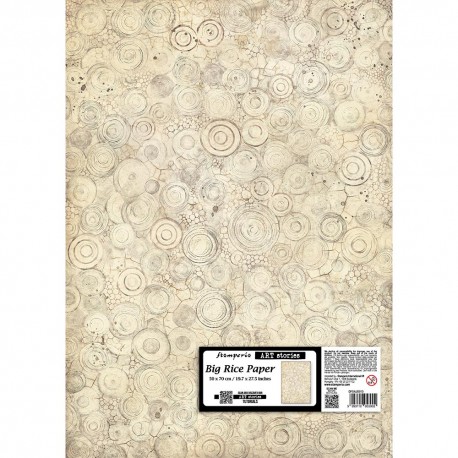 STAMPERIA PAPIER RYŻOWY 50x70c ALL AROUND KOŁA