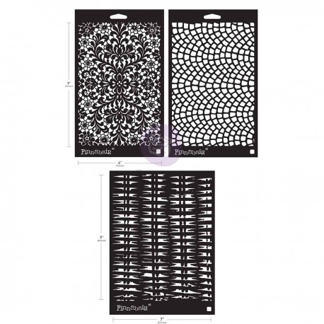 PRIMA REDESIGN SZABLON 3D ZESTAW 3szt KNOTS & KNITS