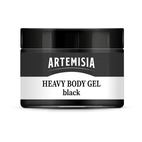 PENTART ARTEMISIA HEAVY BODY GEL CZARNY 150ml