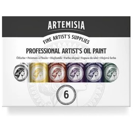PENTART ARTEMISIA FARBY OLEJNE ZESTAW 6x20ml