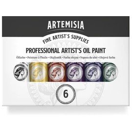 PENTART ARTEMISIA FARBY OLEJNE ZESTAW 6x20ml