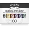 PENTART ARTEMISIA FARBY OLEJNE ZESTAW 6x20ml