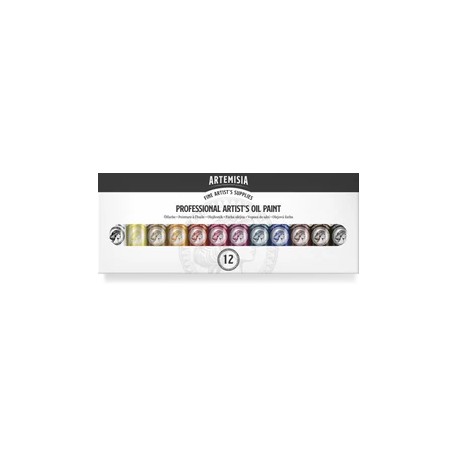 PENTART ARTEMISIA FARBY OLEJNE ZESTAW 12x20ml