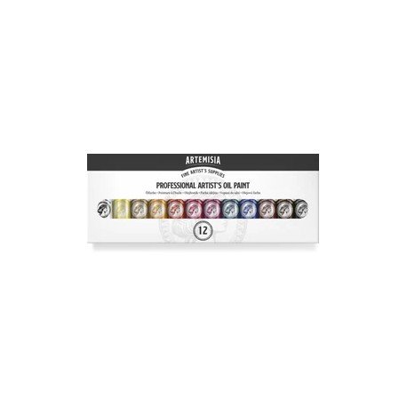 PENTART ARTEMISIA FARBY OLEJNE ZESTAW 12x20ml