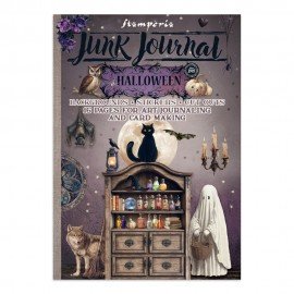 STAMPERIA JUNK JOURNAL 16kart HALLOWEEN